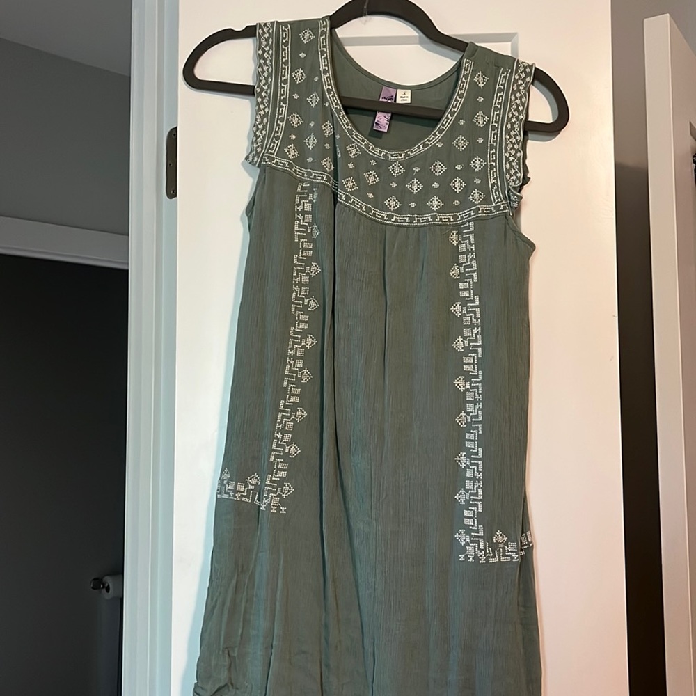 Francescas Green summer dress